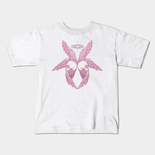 WINGED SKULLS Kids T-Shirt